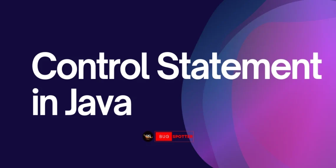 Control Statement in Java