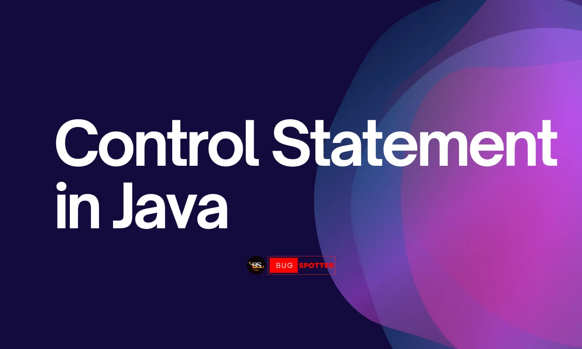 Control statements in core Java