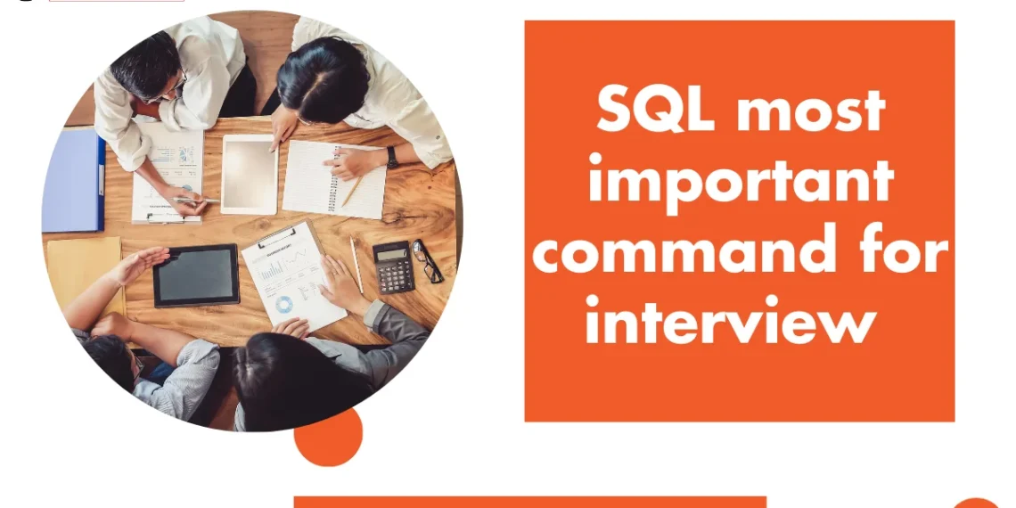 SQL Most Important Command for interview