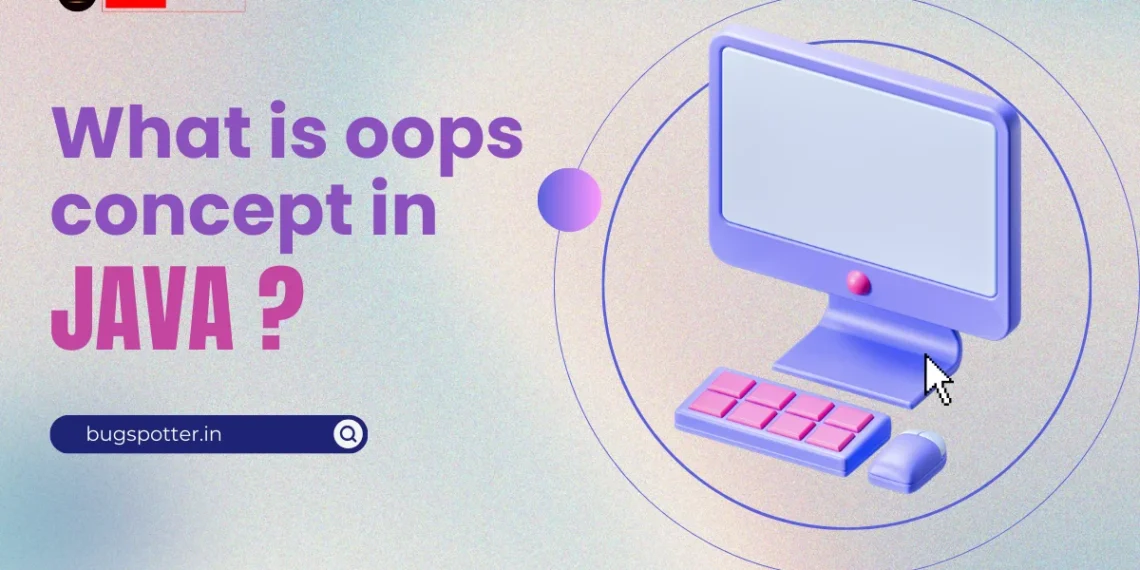 What is oops concept in Java ?