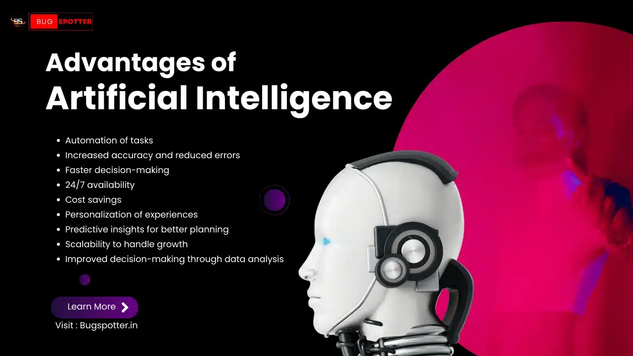 Advantages of Artificial Intelligence