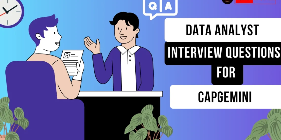 data analyst interview questions for capgemini