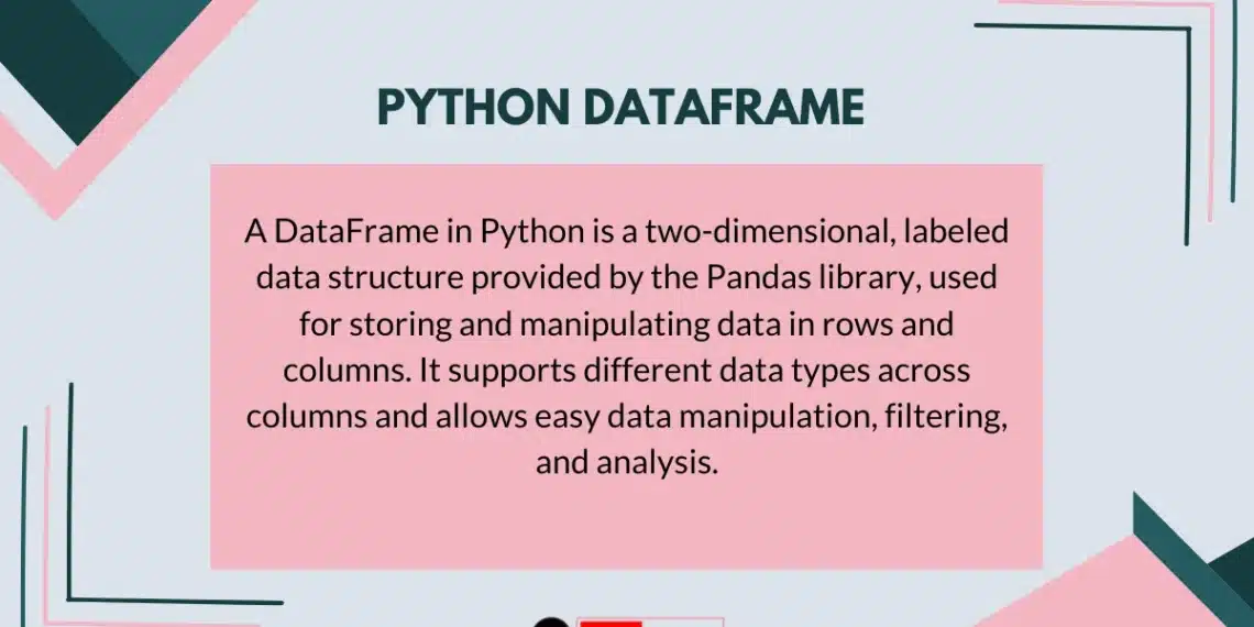 what is a dataframe in python