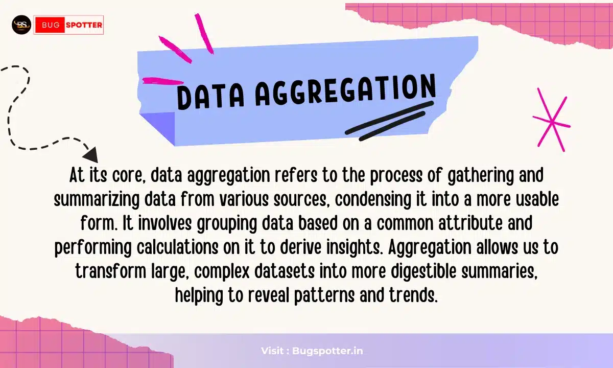 What is Data Aggregation ?